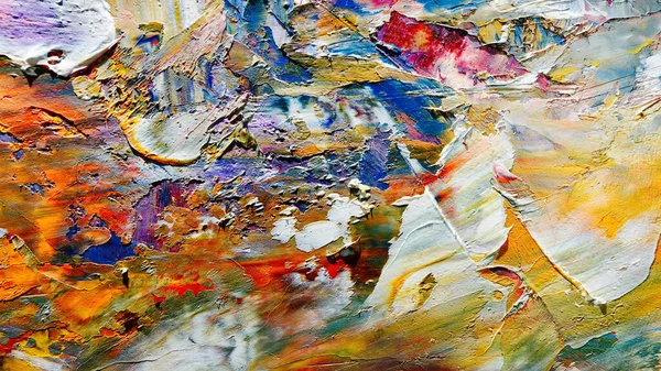 Renkli soyut arka plan duvar kağıdı. Modern motif görsel sanat. Yağlı boya karışımı. Moda el boyama bezi. Duvar dekorasyonu ve duvar resimleri fikri. 3 Boyutlu Doku