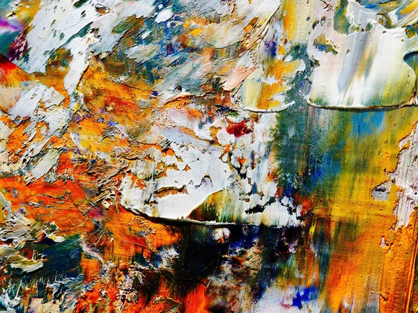 Renkli soyut arka plan duvar kağıdı. Modern motif görsel sanat. Yağlı boya karışımı. Moda el boyama bezi. Duvar dekorasyonu ve duvar resimleri fikri. 3 Boyutlu Doku