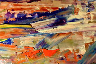 Renkli soyut arka plan duvar kağıdı. Modern motif görsel sanat. Yağlı boya karışımı. Moda el boyama bezi. Duvar dekorasyonu ve duvar resimleri fikri. 3 Boyutlu Doku