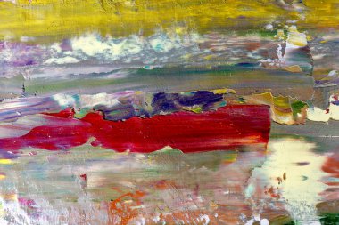 Renkli soyut arka plan duvar kağıdı. Modern motif görsel sanat. Yağlı boya karışımı. Moda el boyama bezi. Duvar dekorasyonu ve duvar resimleri fikri. 3 Boyutlu Doku