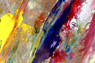 Renkli soyut arka plan duvar kağıdı. Modern motif görsel sanat. Yağlı boya karışımı. Moda el boyama bezi. Duvar dekorasyonu ve duvar resimleri fikri. 3 Boyutlu Doku