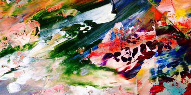 Renkli soyut arka plan duvar kağıdı. Modern motif görsel sanat. Yağlı boya karışımı. Moda el boyama bezi. Duvar dekorasyonu ve duvar resimleri fikri. 3 Boyutlu Doku