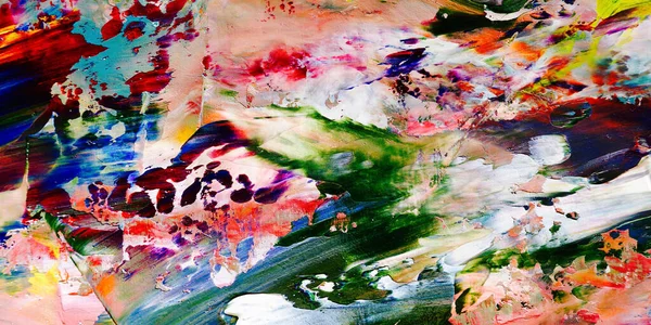 Renkli soyut arka plan duvar kağıdı. Modern motif görsel sanat. Yağlı boya karışımı. Moda el boyama bezi. Duvar dekorasyonu ve duvar resimleri fikri. 3 Boyutlu Doku