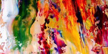 Renkli soyut arka plan duvar kağıdı. Modern motif görsel sanat. Yağlı boya karışımı. Moda el boyama bezi. Duvar dekorasyonu ve duvar resimleri fikri. 3 Boyutlu Doku