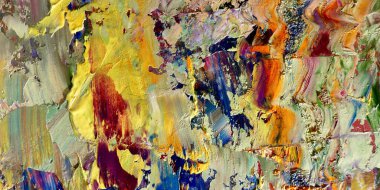 Renkli soyut arka plan duvar kağıdı. Modern motif görsel sanat. Yağlı boya karışımı. Moda el boyama bezi. Duvar dekorasyonu ve duvar resimleri fikri. 3 Boyutlu Doku