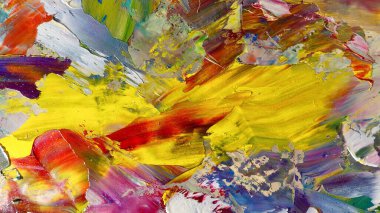 Renkli soyut arka plan duvar kağıdı. Modern motif görsel sanat. Yağlı boya karışımı. Moda el boyama bezi. Duvar dekorasyonu ve duvar resimleri fikri. 3 Boyutlu Doku