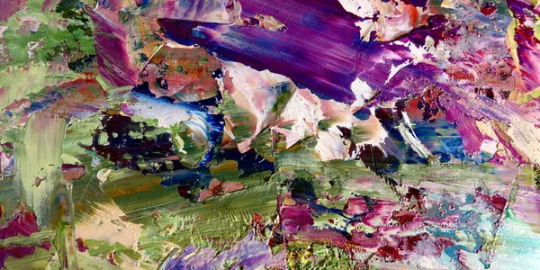 Kolorowe Abstrakcyjne Tło Tapety Nowoczesna Sztuka Wizualna Mieszanki Farb Olejnych — Zdjęcie stockowe