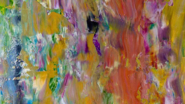 Renkli soyut arka plan duvar kağıdı. Modern motif görsel sanat. Yağlı boya karışımı. Moda el boyama bezi. Duvar dekorasyonu ve duvar resimleri fikri. 3 Boyutlu Doku