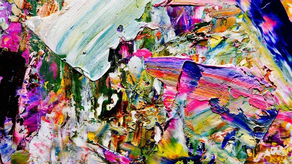 Renkli soyut arka plan duvar kağıdı. Modern motif görsel sanat. Yağlı boya karışımı. Moda el boyama bezi. Duvar dekorasyonu ve duvar resimleri fikri. 3 Boyutlu Doku