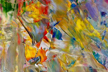 Renkli soyut arka plan duvar kağıdı. Modern motif görsel sanat. Yağlı boya karışımı. Moda el boyama bezi. Duvar dekorasyonu ve Duvar resimleri fikri.