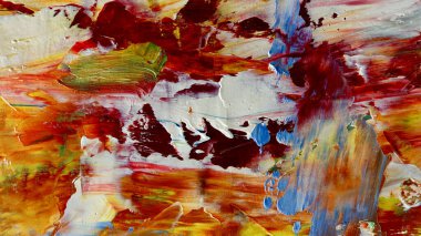 Renkli soyut arka plan duvar kağıdı. Modern motif görsel sanat. Yağlı boya karışımı. Moda el boyama bezi. Duvar dekorasyonu ve Duvar resimleri fikri