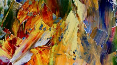 Renkli soyut arka plan duvar kağıdı. Modern motif görsel sanat. Yağlı boya karışımı. Moda el boyama bezi. Duvar dekorasyonu ve duvar resimleri fikri. 3 Boyutlu Doku