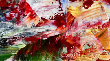 Renkli soyut arka plan duvar kağıdı. Modern motif görsel sanat. Yağlı boya karışımı. Moda el boyama bezi. Duvar dekorasyonu ve duvar resimleri fikri. 3 Boyutlu Doku