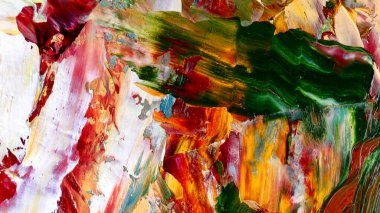 Renkli soyut arka plan duvar kağıdı. Modern motif görsel sanat. Yağlı boya karışımı. Moda el boyama bezi. Duvar dekorasyonu ve Duvar resimleri fikri