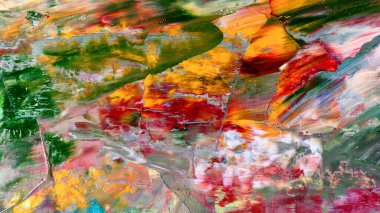 Renkli soyut arka plan duvar kağıdı. Modern motif görsel sanat. Yağlı boya karışımı. Moda el boyama bezi. Duvar dekorasyonu ve Duvar resimleri fikri