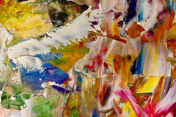 Renkli soyut arka plan duvar kağıdı. Modern motif görsel sanat. Yağlı boya karışımı. Moda el boyama bezi. Duvar dekorasyonu ve Duvar resimleri fikri. 