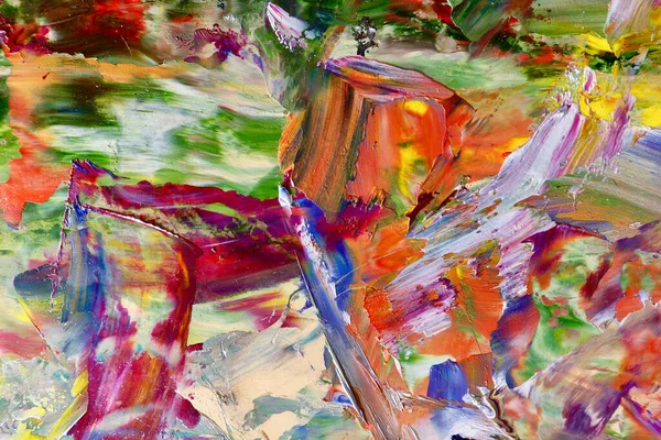 Renkli soyut arka plan duvar kağıdı. Modern motif görsel sanat. Yağlı boya karışımı. Moda el boyama bezi. Duvar dekorasyonu ve Duvar resimleri fikri. 