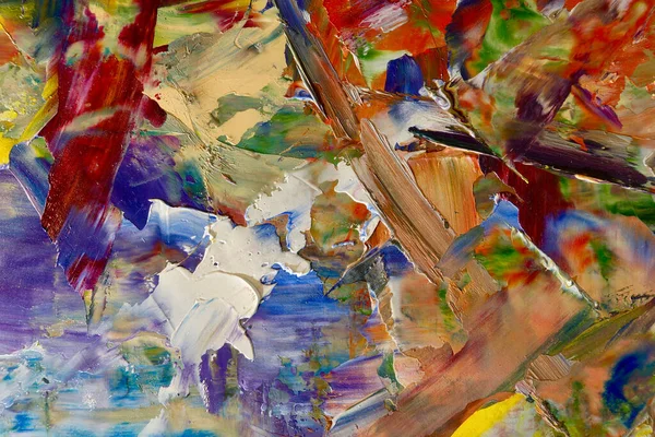 Renkli soyut arka plan duvar kağıdı. Modern motif görsel sanat. Yağlı boya karışımı. Moda el boyama bezi. Duvar dekorasyonu ve Duvar resimleri fikri. 