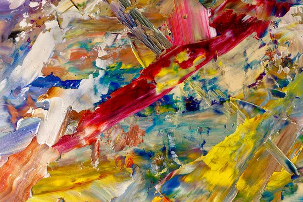 Renkli soyut arka plan duvar kağıdı. Modern motif görsel sanat. Yağlı boya karışımı. Moda el boyama bezi. Duvar dekorasyonu ve Duvar resimleri fikri.