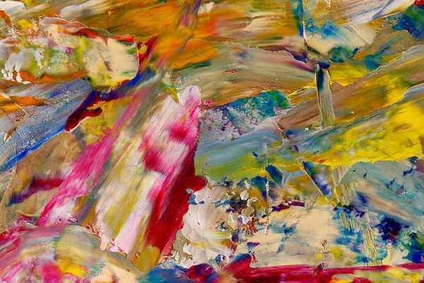 Renkli soyut arka plan duvar kağıdı. Modern motif görsel sanat. Yağlı boya karışımı. Moda el boyama bezi. Duvar dekorasyonu ve Duvar resimleri fikri.