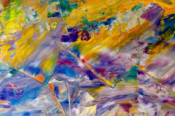 Renkli soyut arka plan duvar kağıdı. Modern motif görsel sanat. Yağlı boya karışımı. Moda el boyama bezi. Duvar dekorasyonu ve Duvar resimleri fikri.