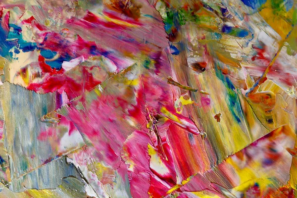 Renkli soyut arka plan duvar kağıdı. Modern motif görsel sanat. Yağlı boya karışımı. Moda el boyama bezi. Duvar dekorasyonu ve Duvar resimleri fikri.