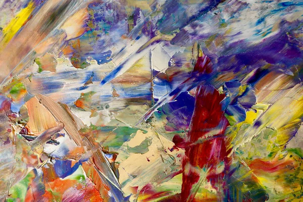 Renkli soyut arka plan duvar kağıdı. Modern motif görsel sanat. Yağlı boya karışımı. Moda el boyama bezi. Duvar dekorasyonu ve Duvar resimleri fikri.