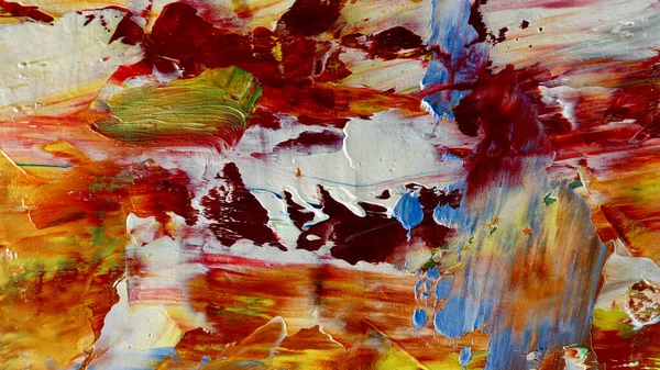 Renkli soyut arka plan duvar kağıdı. Modern motif görsel sanat. Yağlı boya karışımı. Moda el boyama bezi. Duvar dekorasyonu ve Duvar resimleri fikri