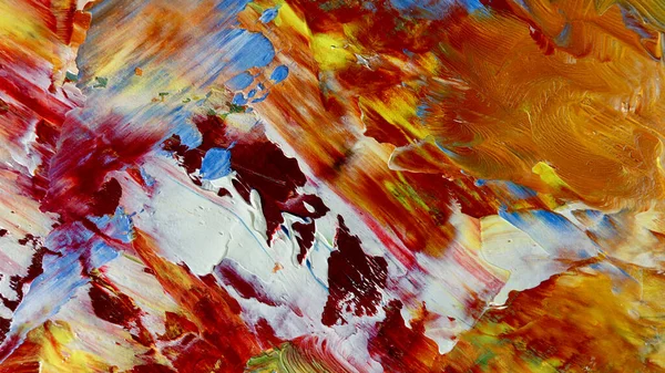 Renkli soyut arka plan duvar kağıdı. Modern motif görsel sanat. Yağlı boya karışımı. Moda el boyama bezi. Duvar dekorasyonu ve Duvar resimleri fikri