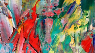 Renkli soyut arka plan duvar kağıdı. Modern motif görsel sanat. Yağlı boya karışımı. Moda el boyama bezi. Duvar dekorasyonu ve duvar resimleri fikri. 3 Boyutlu Doku