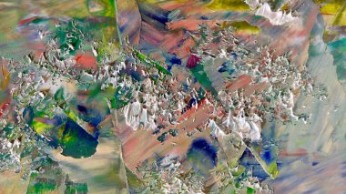 Renkli soyut arka plan duvar kağıdı. Modern motif görsel sanat. Yağlı boya karışımı. Moda el boyama bezi. Duvar dekorasyonu ve duvar resimleri fikri. 3 Boyutlu Doku