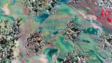 Renkli soyut arka plan duvar kağıdı. Modern motif görsel sanat. Yağlı boya karışımı. Moda el boyama bezi. Duvar dekorasyonu ve duvar resimleri fikri. 3 Boyutlu Doku