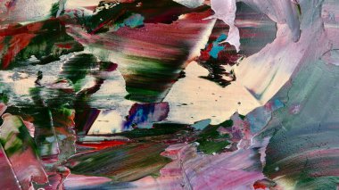 Renkli soyut arka plan duvar kağıdı. Modern motif görsel sanat. Yağlı boya karışımı. Moda el boyama bezi. Duvar dekorasyonu ve duvar resimleri fikri. 3 Boyutlu Doku