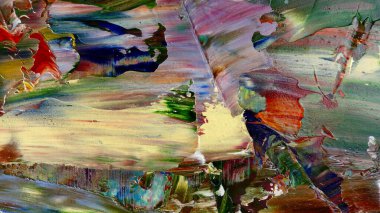 Renkli soyut arka plan duvar kağıdı. Modern motif görsel sanat. Yağlı boya karışımı. Moda el boyama bezi. Duvar dekorasyonu ve duvar resimleri fikri. 3 Boyutlu Doku