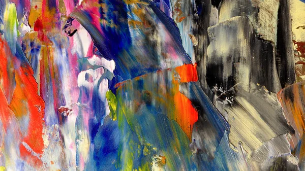 Renkli soyut arka plan duvar kağıdı. Modern motif görsel sanat. Yağlı boya karışımı. Moda el boyama bezi. Duvar dekorasyonu ve Duvar resimleri fikri.
