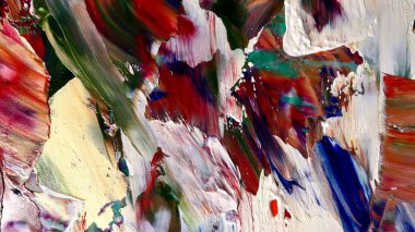 Renkli soyut arka plan duvar kağıdı. Modern motif görsel sanat. Yağlı boya karışımı. Moda el boyama bezi. Duvar dekorasyonu ve duvar resimleri fikri. 3 Boyutlu Doku