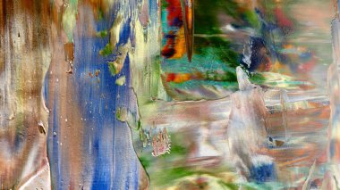 Renkli soyut arka plan duvar kağıdı. Modern motif görsel sanat. Yağlı boya karışımı. Moda el boyama bezi. Duvar dekorasyonu ve duvar resimleri fikri. 3 Boyutlu Doku