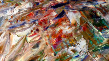 Renkli soyut arka plan duvar kağıdı. Modern motif görsel sanat. Yağlı boya karışımı. Moda el boyama bezi. Duvar dekorasyonu ve duvar resimleri fikri. 3 Boyutlu Doku