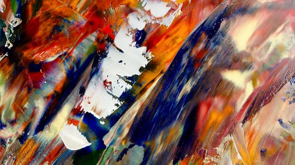 Кольорові Абстрактні Шпалери Фону Сучасне Візуальне Мистецтво Змійки Олійної Фарби — стокове фото