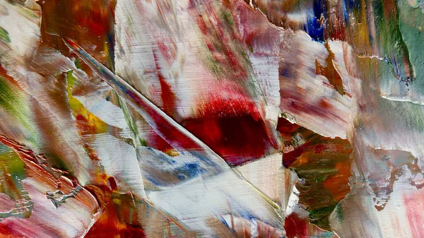 Kolorowe Abstrakcyjne Tło Tapety Nowoczesna Sztuka Wizualna Mieszanki Farb Olejnych — Zdjęcie stockowe