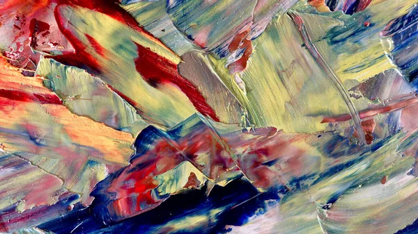 Renkli soyut arka plan duvar kağıdı. Modern motif görsel sanat. Yağlı boya karışımı. Moda el boyama bezi. Duvar dekorasyonu ve Duvar resimleri fikri.