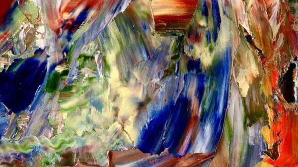 Renkli soyut arka plan duvar kağıdı. Modern motif görsel sanat. Yağlı boya karışımı. Moda el boyama bezi. Duvar dekorasyonu ve Duvar resimleri fikri.