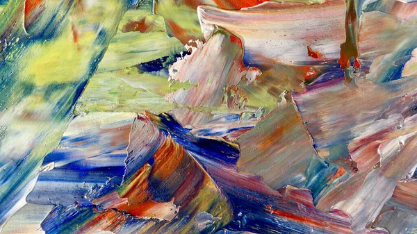 Renkli soyut arka plan duvar kağıdı. Modern motif görsel sanat. Yağlı boya karışımı. Moda el boyama bezi. Duvar dekorasyonu ve Duvar resimleri fikri.