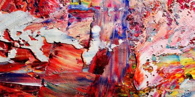 Renkli soyut arka plan duvar kağıdı. Modern motif görsel sanat. Yağlı boya karışımı. Moda el boyama bezi. Duvar dekorasyonu ve Duvar resimleri fikri. 