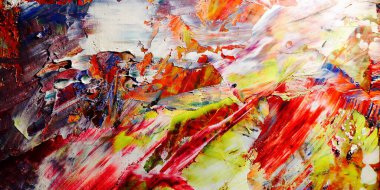 Renkli soyut arka plan duvar kağıdı. Modern motif görsel sanat. Yağlı boya karışımı. Moda el boyama bezi. Duvar dekorasyonu ve Duvar resimleri fikri.