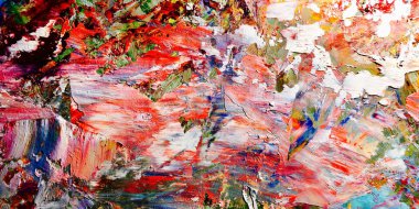 Renkli soyut arka plan duvar kağıdı. Modern motif görsel sanat. Yağlı boya karışımı. Moda el boyama bezi. Duvar dekorasyonu ve Duvar resimleri fikri