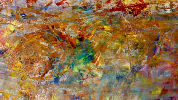 Renkli soyut arka plan duvar kağıdı. Modern motif görsel sanat. Yağlı boya karışımı. Moda el boyama bezi. Duvar dekorasyonu ve Duvar resimleri fikri. 
