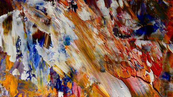 Renkli soyut arka plan duvar kağıdı. Modern motif görsel sanat. Yağlı boya karışımı. Moda el boyama bezi. Duvar dekorasyonu ve Duvar resimleri fikri.