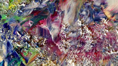 Renkli soyut arka plan duvar kağıdı. Modern motif görsel sanat. Yağlı boya karışımı. Moda el boyama bezi. Duvar dekorasyonu ve Duvar resimleri fikri.