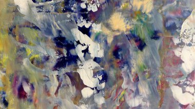 Renkli soyut arka plan duvar kağıdı. Modern motif görsel sanat. Yağlı boya karışımı. Moda el boyama bezi. Duvar dekorasyonu ve Duvar resimleri fikri.